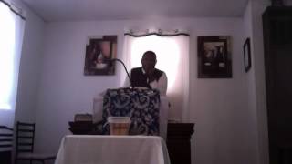 Apostle Charles Marsh at Inner Circle Holiness Church 11102013 [upl. by Coralie]