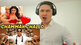 CHAMMAK CHALLO SONG REACTION Ra One  SRK  Kareena Kapoor  Akon [upl. by Hannasus]