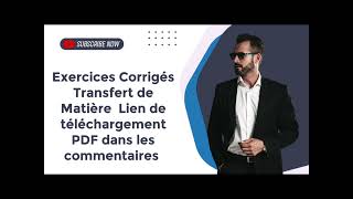 Exercices Corrigés Transfert de matière PDF [upl. by Suneya]