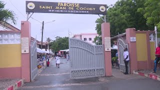 Société  la paroisse Saint Jean de Cocody 60 ans au service de la foi chrétienne [upl. by Htieh]