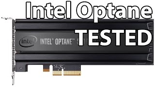 Intel Optane SSD DC P4800X 375GB Review  Enterprise 3D XPoint [upl. by Tatianas]