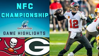 Buccaneers vs Packers NFC Championship Game Highlights  NFL 2020 Playoffs [upl. by Kimberley]