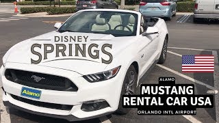 Mustang Rental car  Alamo  Orlando Intl Airport [upl. by Lancey]