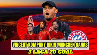 BAYERN MUNCHEN CALON KUAT SANG PENAKLUK EROPA DIBAWAH VINCENT KOMPANY II NGERIII‼️ [upl. by Noitna]