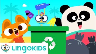 PICK IT UP SONG ♻️🎶 Recycling for Kids  Songs for kids  Lingokids [upl. by Notlad]