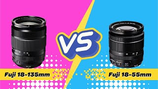 Fuji 18135mm vs 1855mm Lens Showdown  Which is Best for You [upl. by Dorothea]