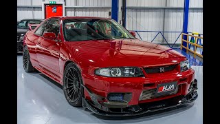 EXPERT Murata Motor Factory Built Nissan Skyline R33 GTR 700bhp [upl. by Wsan]