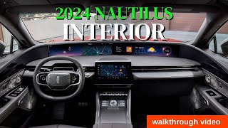 2024 Lincoln Nautilus interior walkthrough [upl. by Koerlin]