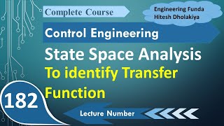 State Space Analysis to Determine Transfer Function [upl. by Zinn]