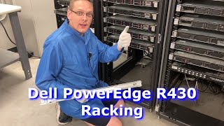 Dell PowerEdge R430  How To Rack a Server  Server Racking  Sliding Rails  Rackmount Server [upl. by Earleen]