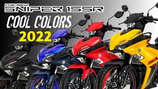 Yamaha Sniper 155 VVA 2022  NEW COLORS [upl. by Leivad]