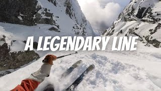 Skiing Blackcombs Most Famous Couloir  DOA [upl. by Speroni]