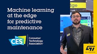 CES 2023 Machine learning at the edge for predictive maintenance solutions [upl. by Atsirhcal]