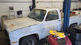 1982 C10 Build It Series Day 3 [upl. by Nylcaj781]