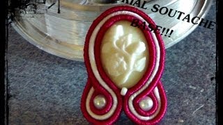 TUTORIAL SOUTACHE TECNICA BASE [upl. by Atnauqahs]