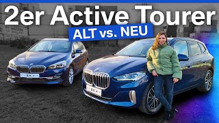 BMW 2er Active Tourer 2022  Alt oder Neu  F45 vs U06 [upl. by Kakalina514]