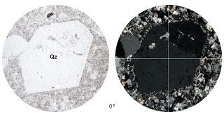 Virtual Microscope Χαλαζίας  Quartz [upl. by Siravat21]