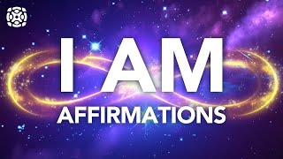 I AM Affirmations Meditation While you SLEEP for Confidence Success Wealth amp Health [upl. by Boardman]