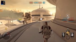 Star Wars Battlefront 2004  Instant Action 1 – Bespin Platforms [upl. by Sondra]