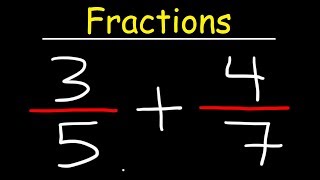 Fractions Basic Introduction  Adding Subtracting Multiplying amp Dividing Fractions [upl. by Vasiliu]