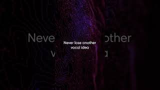 Never lose another vocal idea Emvoice One [upl. by Molly]