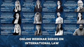 Online Webinar Series on International Law  Summary Video [upl. by Aisined]