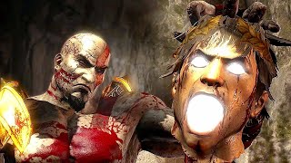 GOD OF WAR Kratos Kills All Gods Of Olympus 4K ULTRA HD [upl. by Ehudd]