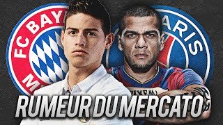 DANI ALVES A CHOISI LE PSG  JAMES RODRIGUEZ OFFICIELLEMENT AU BAYERN  RDM35 [upl. by Quartet]