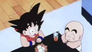 Dragon Ball  Goku trollando Kuririn  Não tá sentindo um cheiro estranho [upl. by Gae]