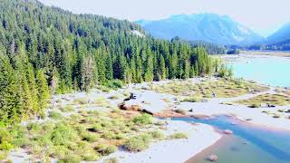 Boondock camping at Keechelus Lake in Washington Vanlife travel in a minivan [upl. by Bamberger915]