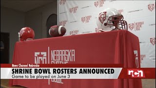 2023 Nebraska Shrine Bowl Rosters Announced  21923 [upl. by Ahsiekam]