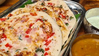 Uthappam amp Chutney  Uthappam Recipe Eps  132 [upl. by Nitsej]