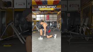 DESPLANTES CON ENFOQUE EN GLÚTE0S 🍑 gluteos glutes gluteday gymgirl desplantes zancadas [upl. by Adams]