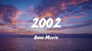 AnneMarie  2002 Lyrics [upl. by Stoeber]