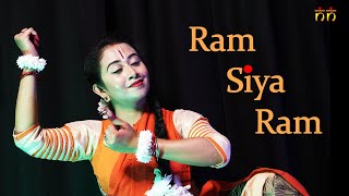 🕉 Ram Siya Ram  Adipurush  Mangal Bhavan  SachetParampara  Dance Cover [upl. by Kursh579]