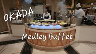 Okada Manila Medley Buffet Full tour 2024 [upl. by Trahern]