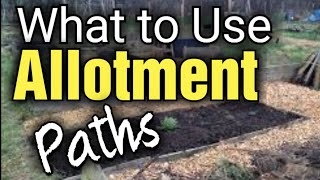 What to Use for Allotment Paths  Starting a New Allotment  Allotment Gardening UK [upl. by Enenaej]