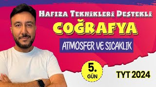 🏆 KAMPPLUS 5 GÜN  Atmosfer ve Sıcaklık  Mehmet Eğit tyt2024 tytcografya [upl. by Acinomed]