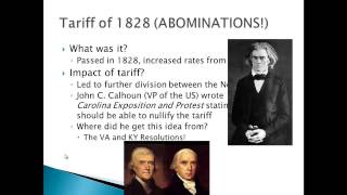 APUSH Review Tariffs That You Must Know [upl. by Fanchette]