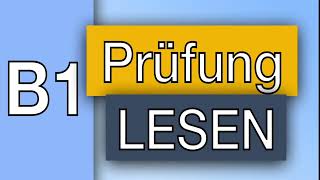 DTZ Prüfung Lesengast Lesen B1 PrüfungJuni 2023 I German Test For immigrantengasttelcb1 [upl. by Kristine]