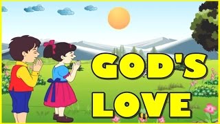 God Love Is So Wonderful Nursery Rhyme  Nursery Rhymes Collection for KIDS [upl. by Aierb]