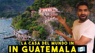 I Stayed in World’s Most Beautiful Hotel for just 200 in Guatemala  LA CASA DEL MUNDO [upl. by Nwahsir]