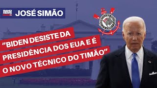 “Biden desiste da presidência dos EUA e é o novo técnico do Corinthians”  José Simão [upl. by Orms]