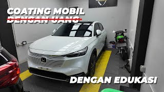 COATING MOBIL PACAR DI NANOFY INDONESIA  MANFAATNYA APA SIH [upl. by Rebor]