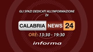 CALABRIA NEWS 24 INFORMA ORE 1930 [upl. by Creighton661]