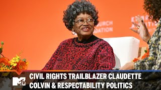 Civil Rights Trailblazer Claudette Colvin amp Respectability Politics  Need To Know [upl. by Salene41]