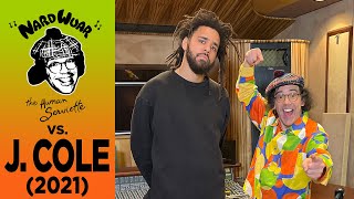 Nardwuar vs J Cole 2021 [upl. by Ddarb]