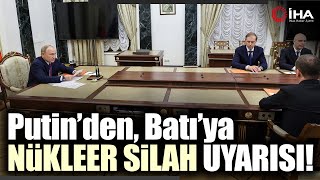 Rusya Devlet Başkanı Putinden Batıya Nükleer Silah Uyarısı [upl. by Ennasor]