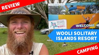 Solitary Islands Resort Review  Wooli Caravan Park NSW  Fishing [upl. by Ioved]