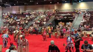 2019 Seminole Pow Wow Jr Men’s Southern Straight Friday Afternoon Contest 1 Song [upl. by Ahsaek]